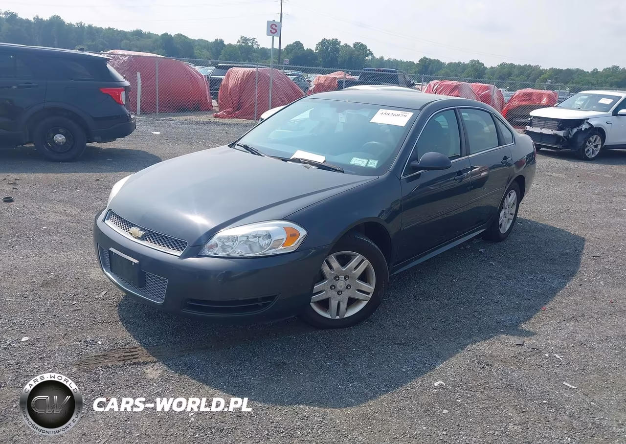 2016 Chevrolet Impala Limited Lt VIN:2G1WB5E33G1132956 - 2