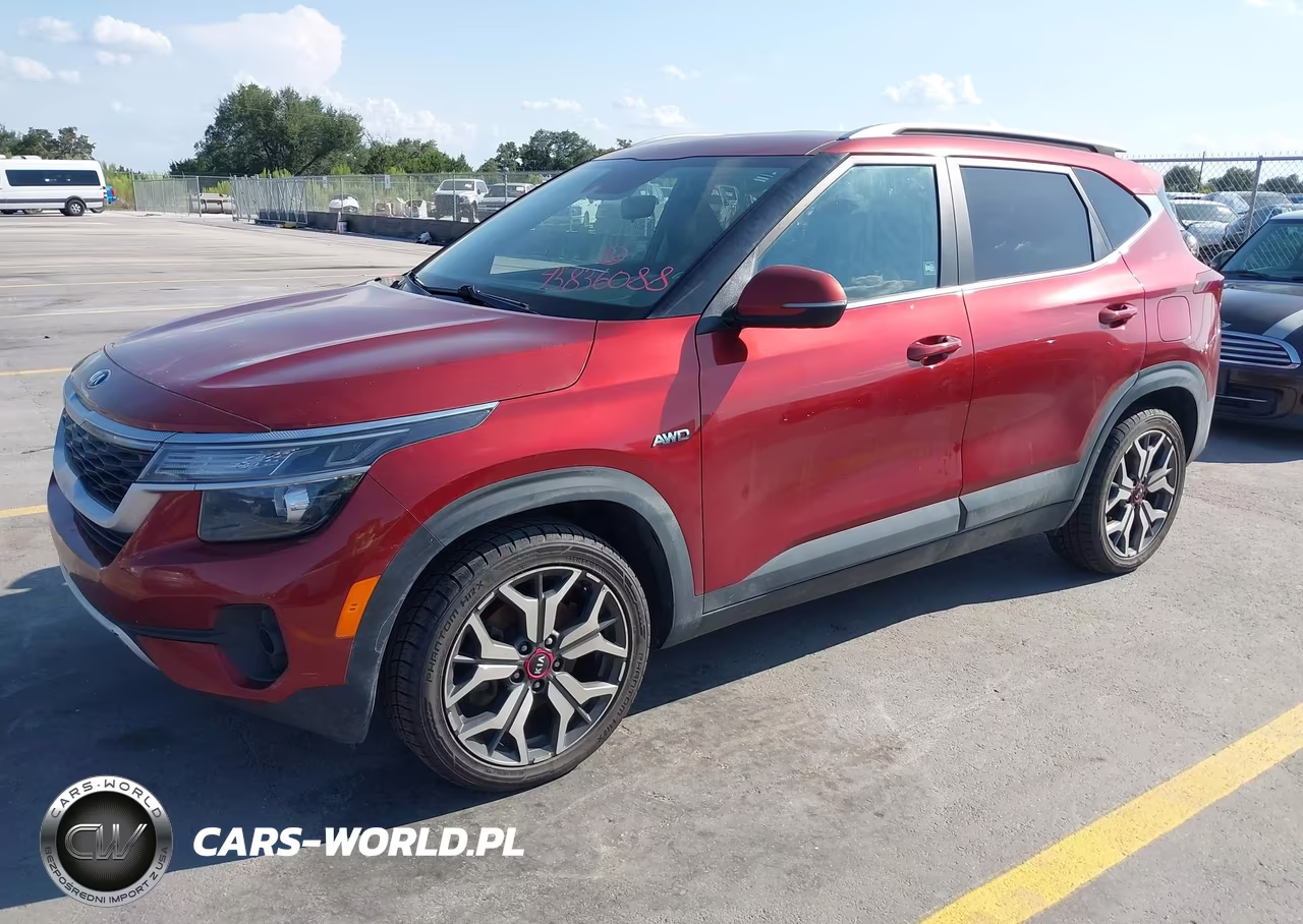 2021 Kia Seltos S Turbo VIN:KNDEUCA22M7178372 - 2