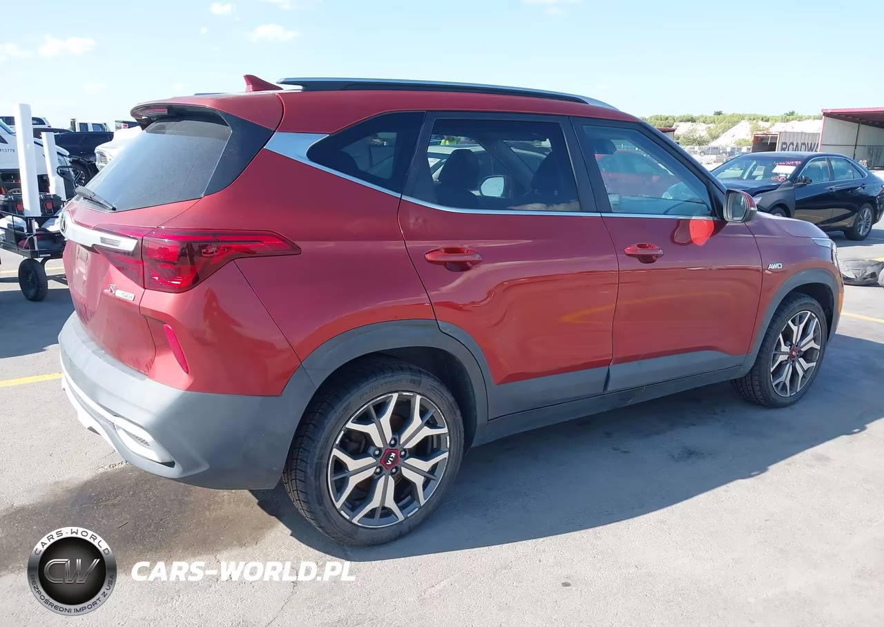 2021 Kia Seltos S Turbo VIN:KNDEUCA22M7178372 - 4