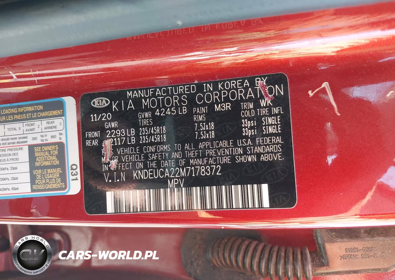 2021 Kia Seltos S Turbo VIN:KNDEUCA22M7178372 - 9