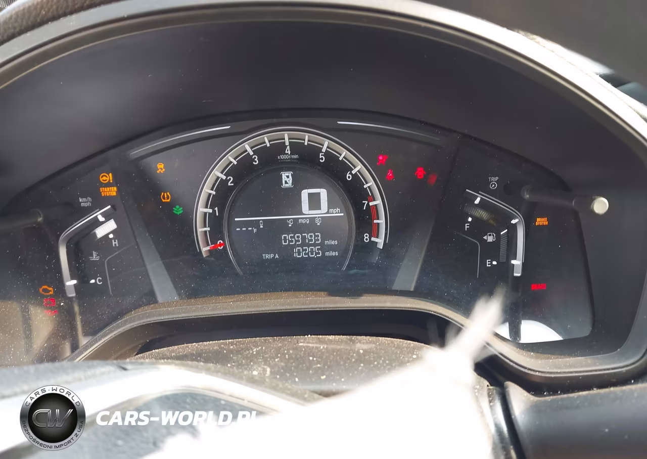 2017 Honda Cr-V Lx VIN:2HKRW6H37HH215588 - 7