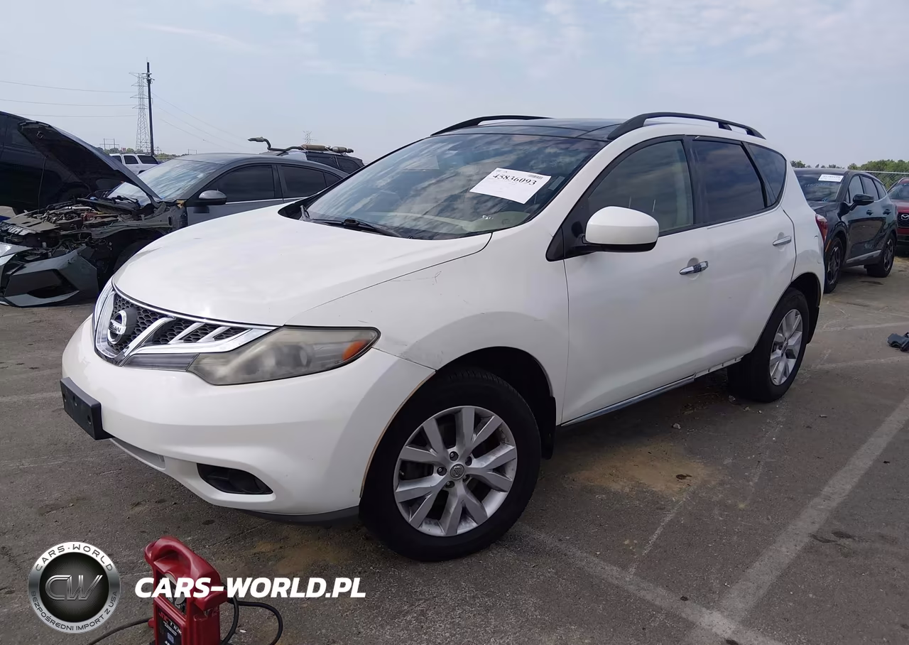 2014 Nissan Murano S VIN:JN8AZ1MW7EW524043 - 2