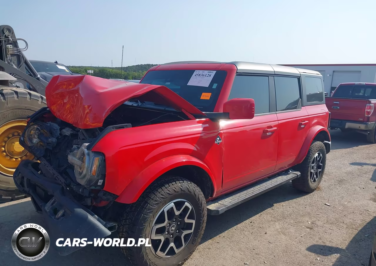 2023 Ford Bronco Outer Banks VIN:1FMDE5BH7PLA98869 - 2