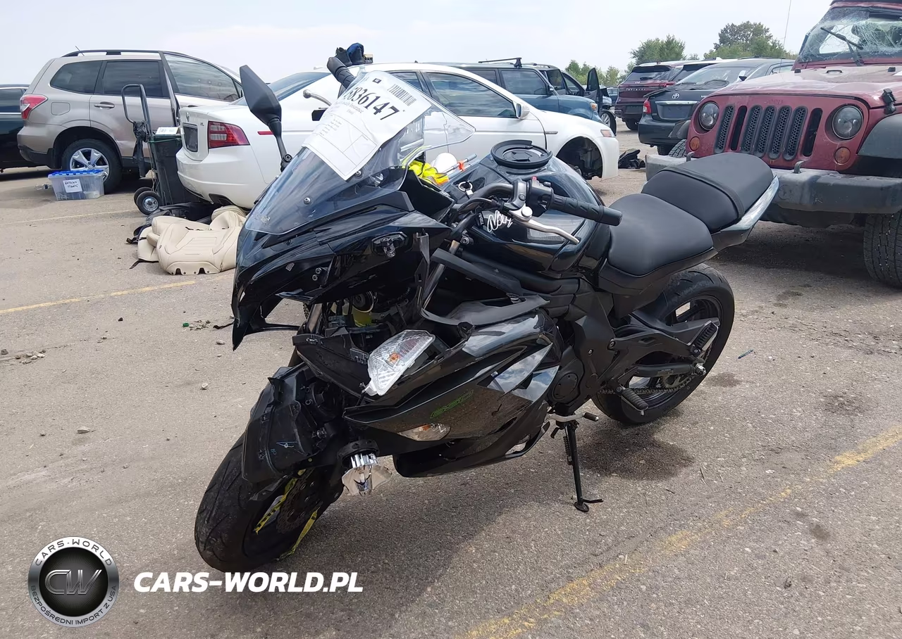 2016 Kawasaki Ex650 E VIN:JKAEXEE13GDA22736 - 2