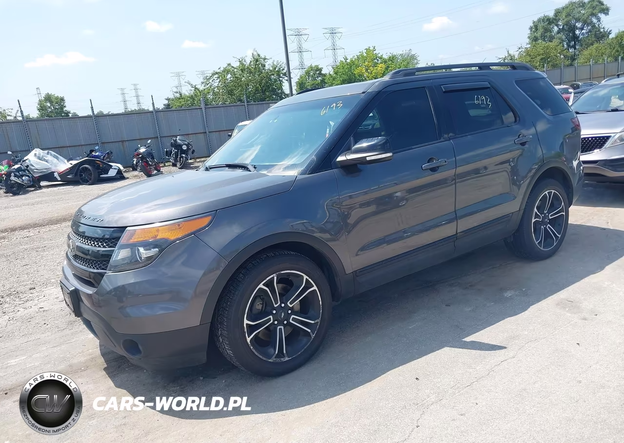 2015 Ford Explorer Sport VIN:1FM5K8GT3FGC23787 - 2