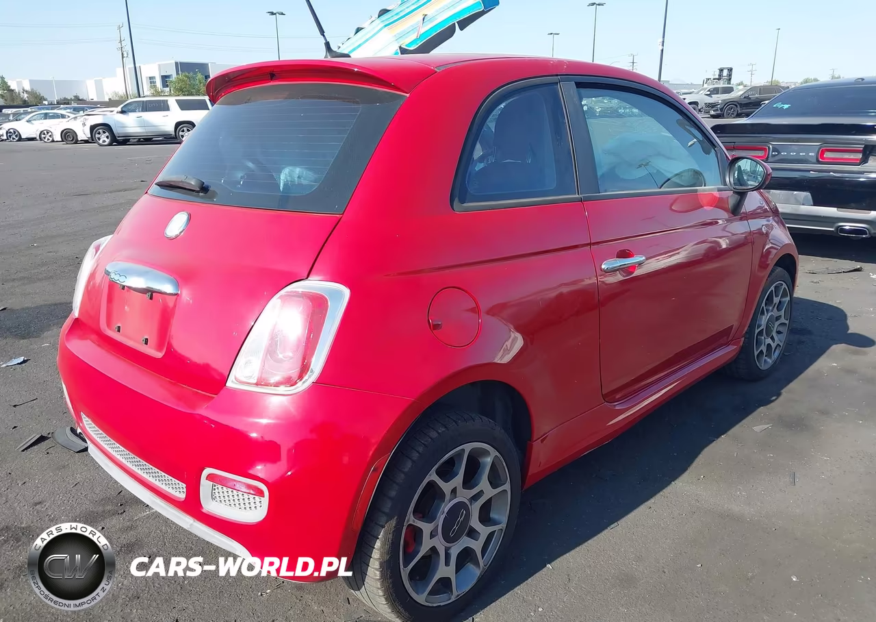 2012 Fiat 500 Sport VIN:3C3CFFBRXCT188953 - 4