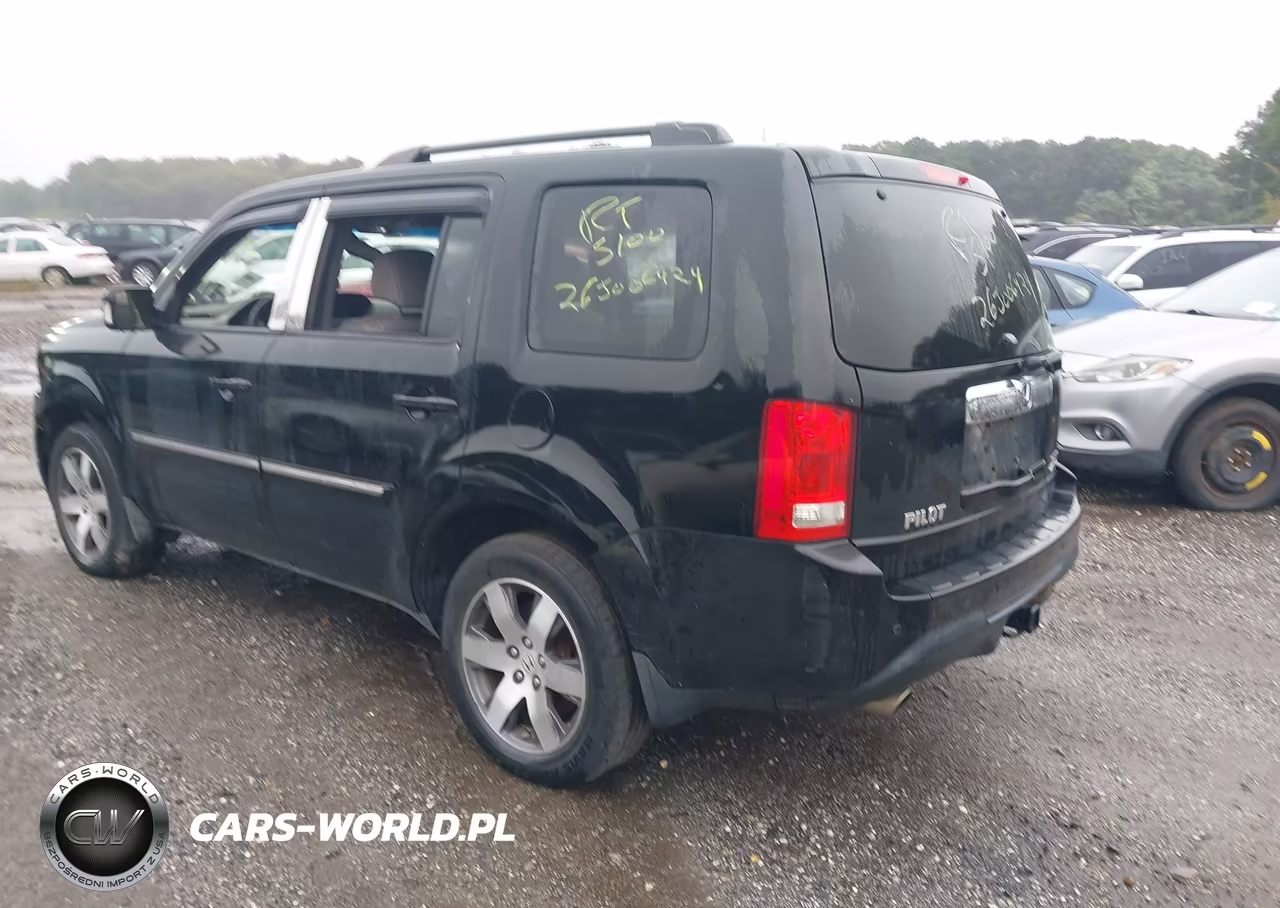 2012 Honda Pilot Touring VIN:5FNYF4H94CB023153 - 3