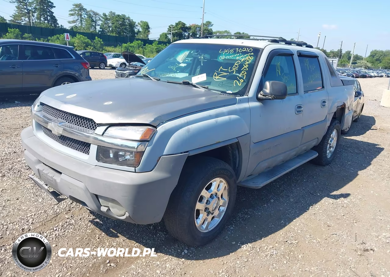 2002 Chevrolet Avalanche 2500 VIN:3GNGK23G52G284311 - 2