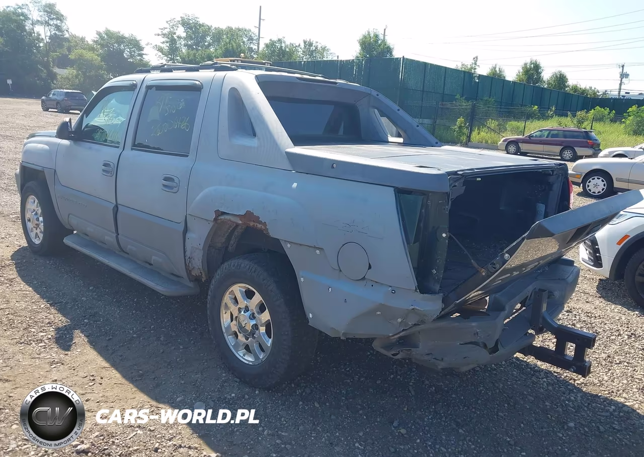 2002 Chevrolet Avalanche 2500 VIN:3GNGK23G52G284311 - 3