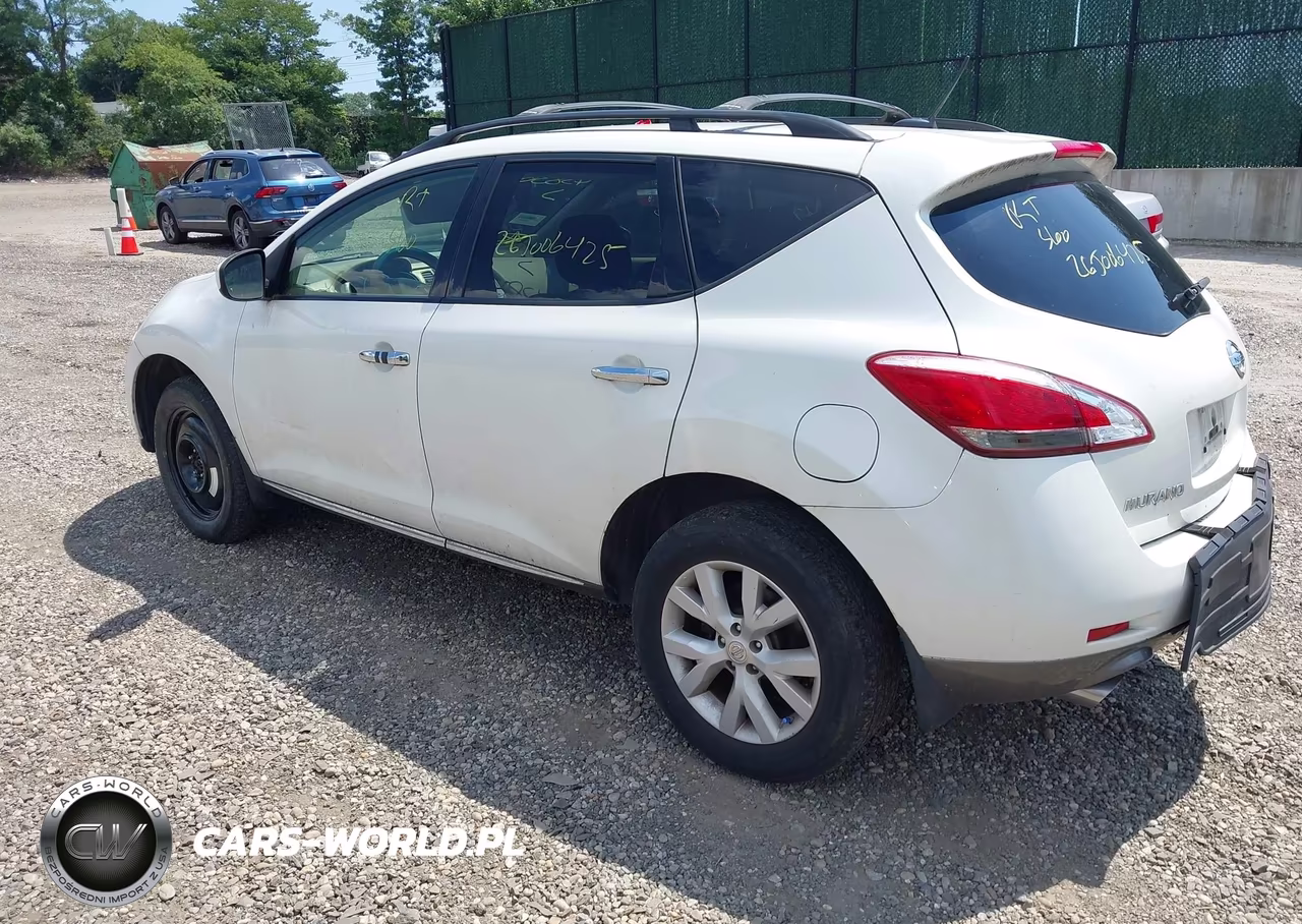 2013 Nissan Murano Sv VIN:JN8AZ1MW2DW306655 - 3
