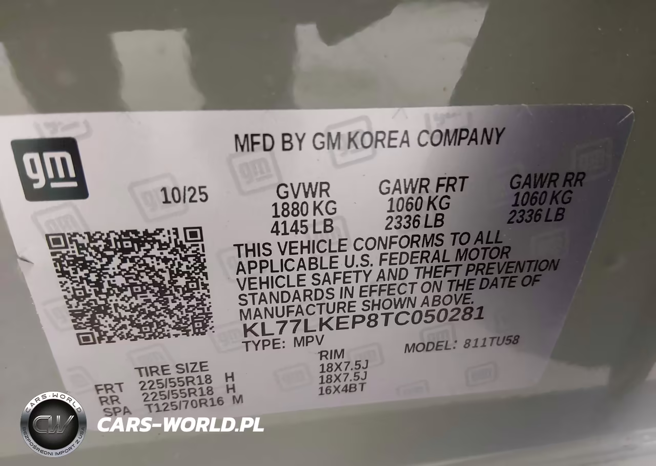 2026 Chevrolet Trax Fwd Activ VIN:KL77LKEP8TC050281 - 9