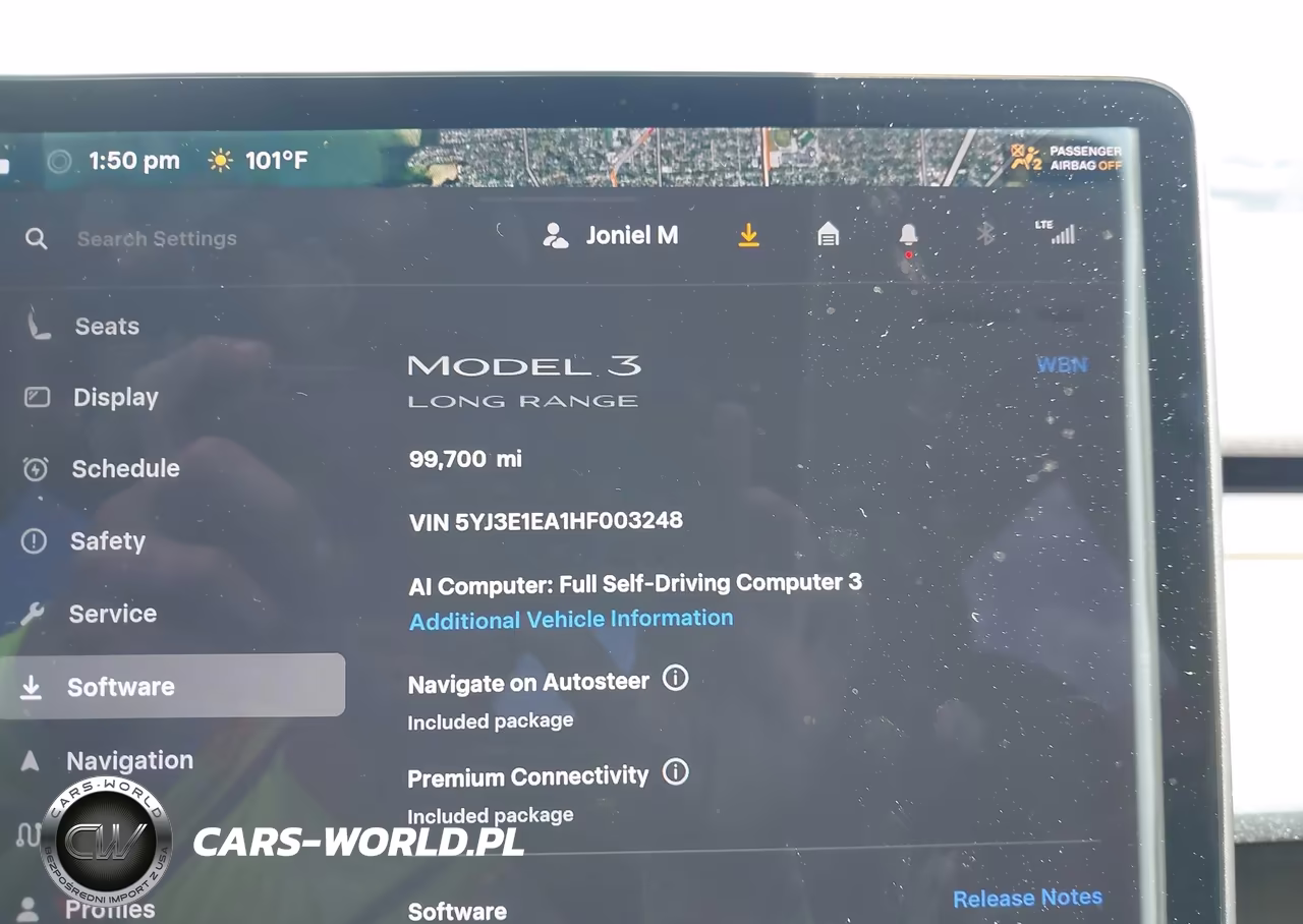 2017 Tesla Model 3 Long Range-Standard VIN:5YJ3E1EA1HF003248 - 7