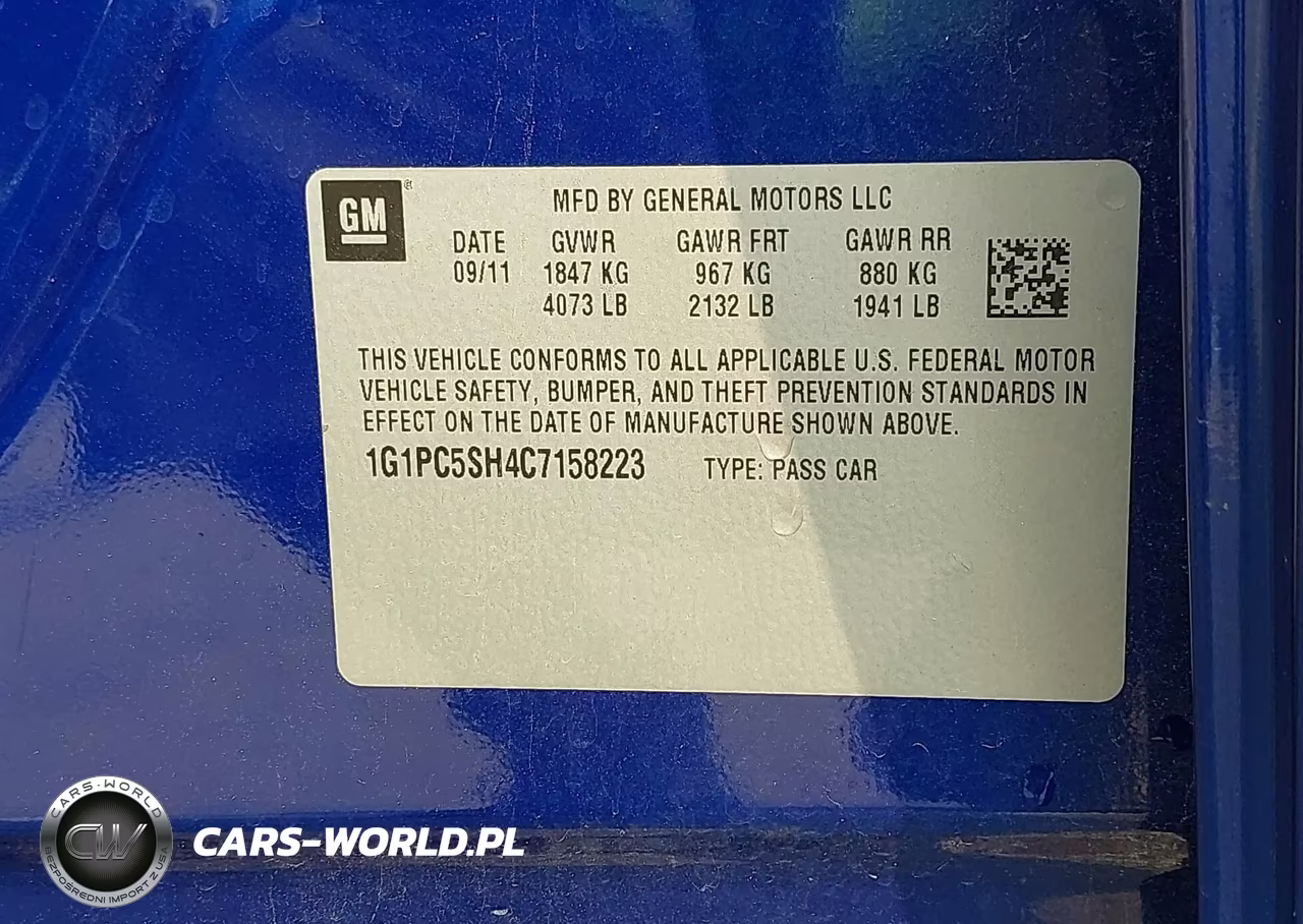 2012 Chevrolet Cruze Ls VIN:1G1PC5SH4C7158223 - 17