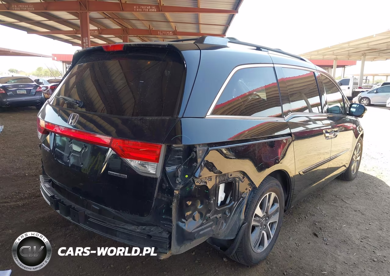 2016 Honda Odyssey Touring-Touring Elite VIN:5FNRL5H90GB056028 - 4