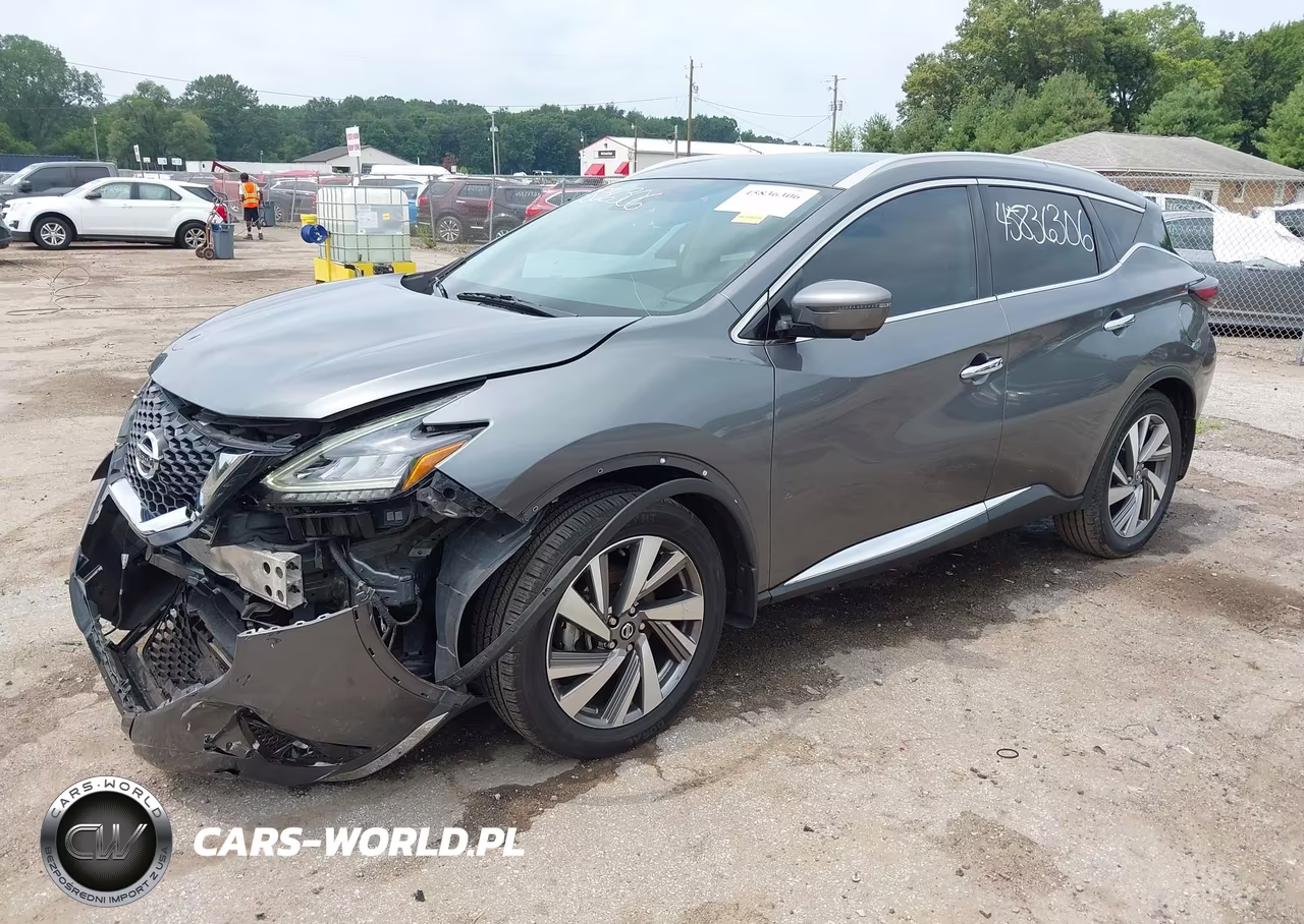 2020 Nissan Murano Sl Fwd VIN:5N1AZ2CJ6LN156136 - 2
