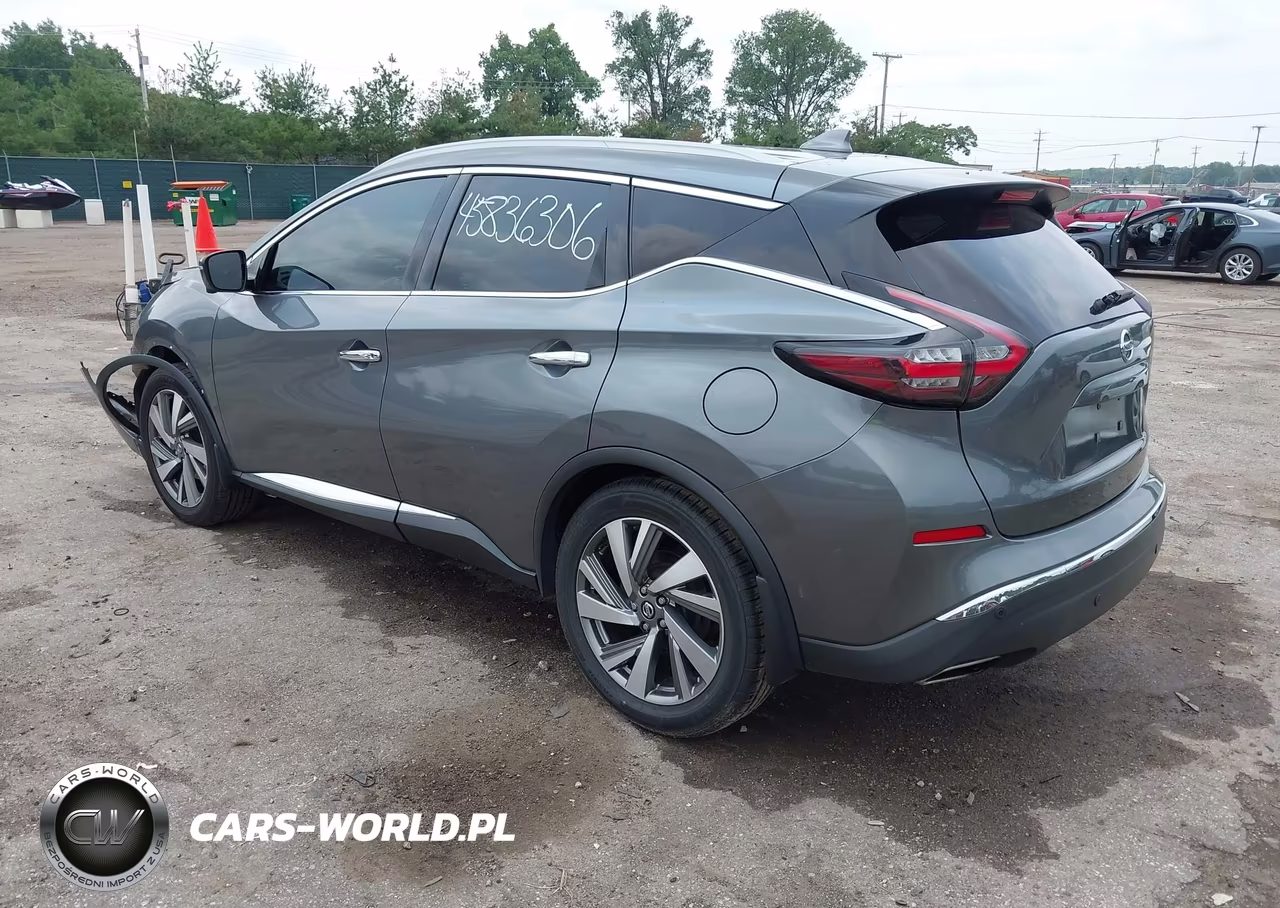 2020 Nissan Murano Sl Fwd VIN:5N1AZ2CJ6LN156136 - 3