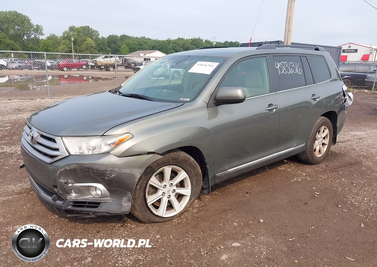 2011 Toyota Highlander Base V6 VIN:5TDBK3EH1BS072456 - 2
