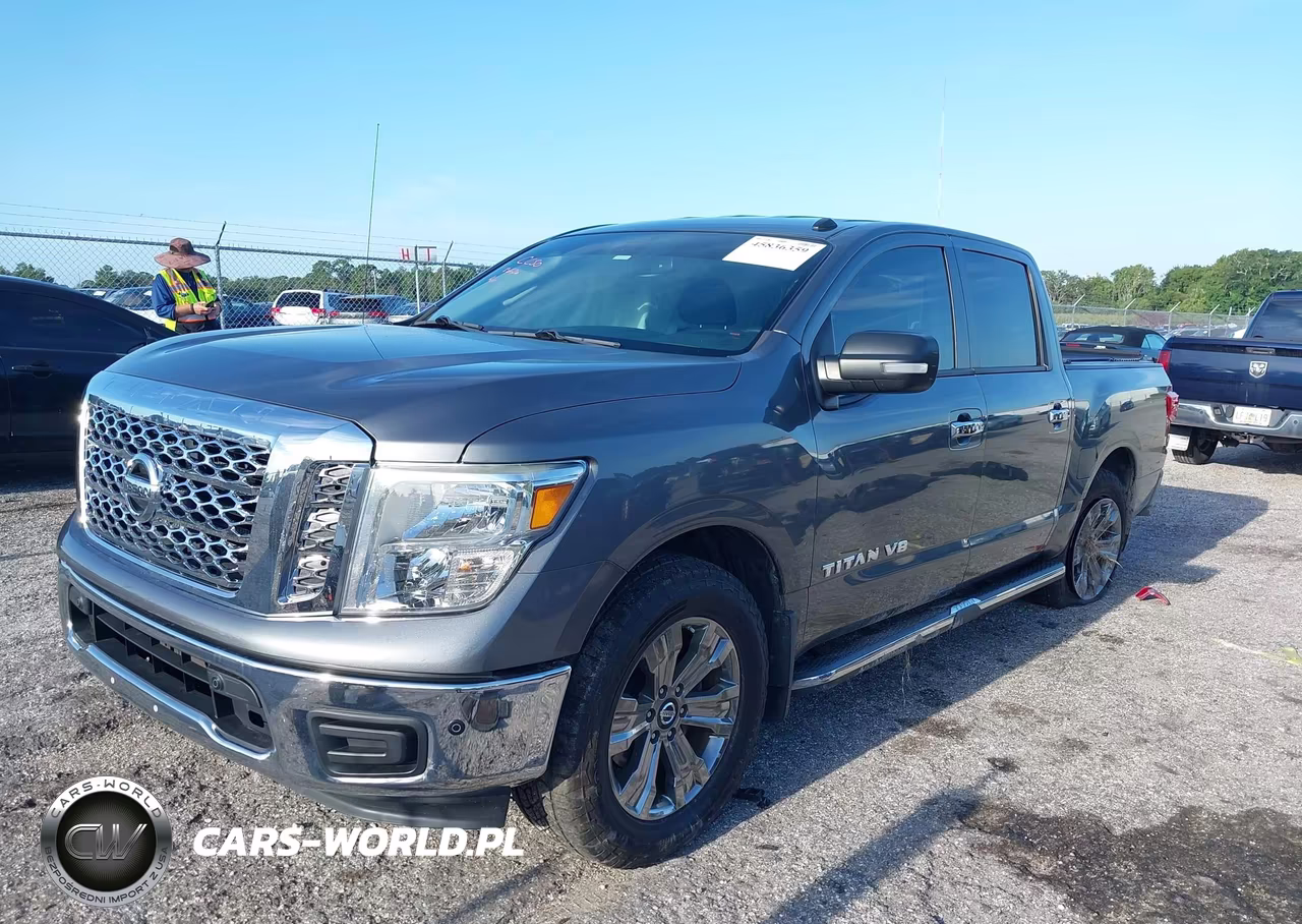 2019 Nissan Titan Sv VIN:1N6AA1E64KN522041 - 2