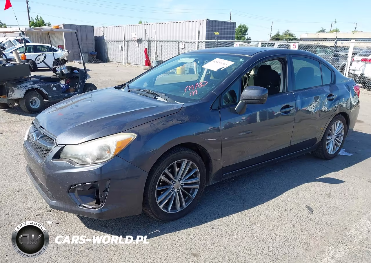 2013 Subaru Impreza 2.0I Premium VIN:JF1GJAD63DG020648 - 2