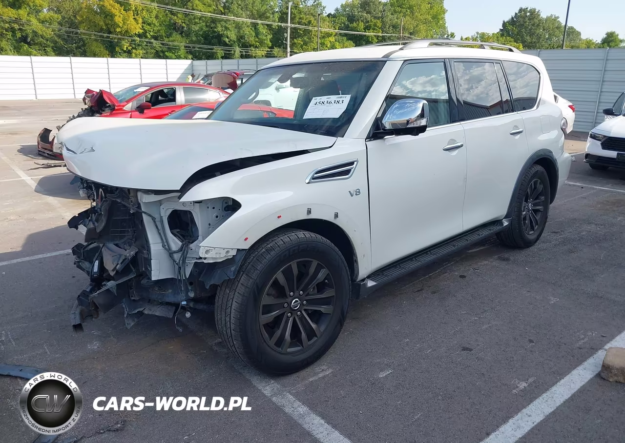 2017 Nissan Armada Platinum VIN:JN8AY2NE4H9703772 - 2