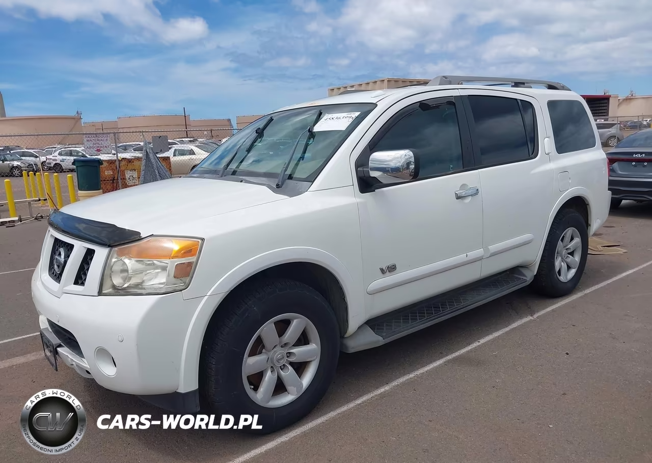 2008 Nissan Armada Se VIN:5N1AA08D08N611617 - 2