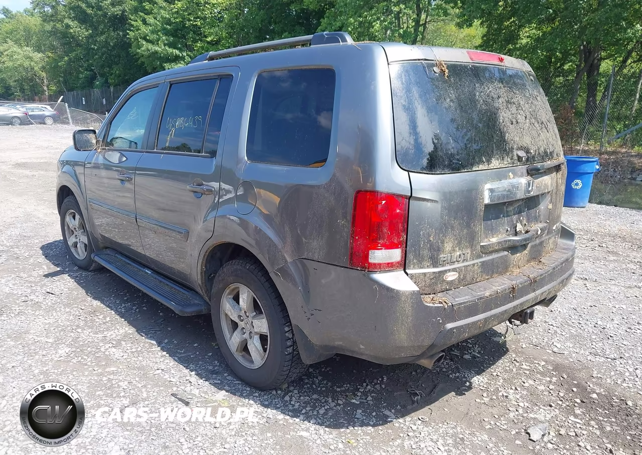 2011 Honda Pilot Ex-L VIN:5FNYF4H61BB077160 - 3