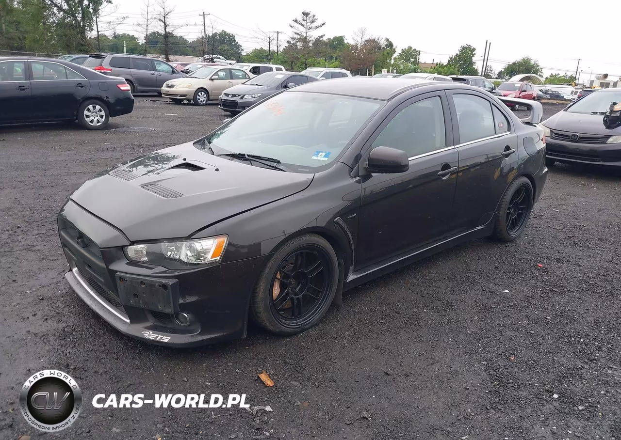 2008 Mitsubishi Lancer Evolution Mr VIN:JA3AW56V48U051605 - 2