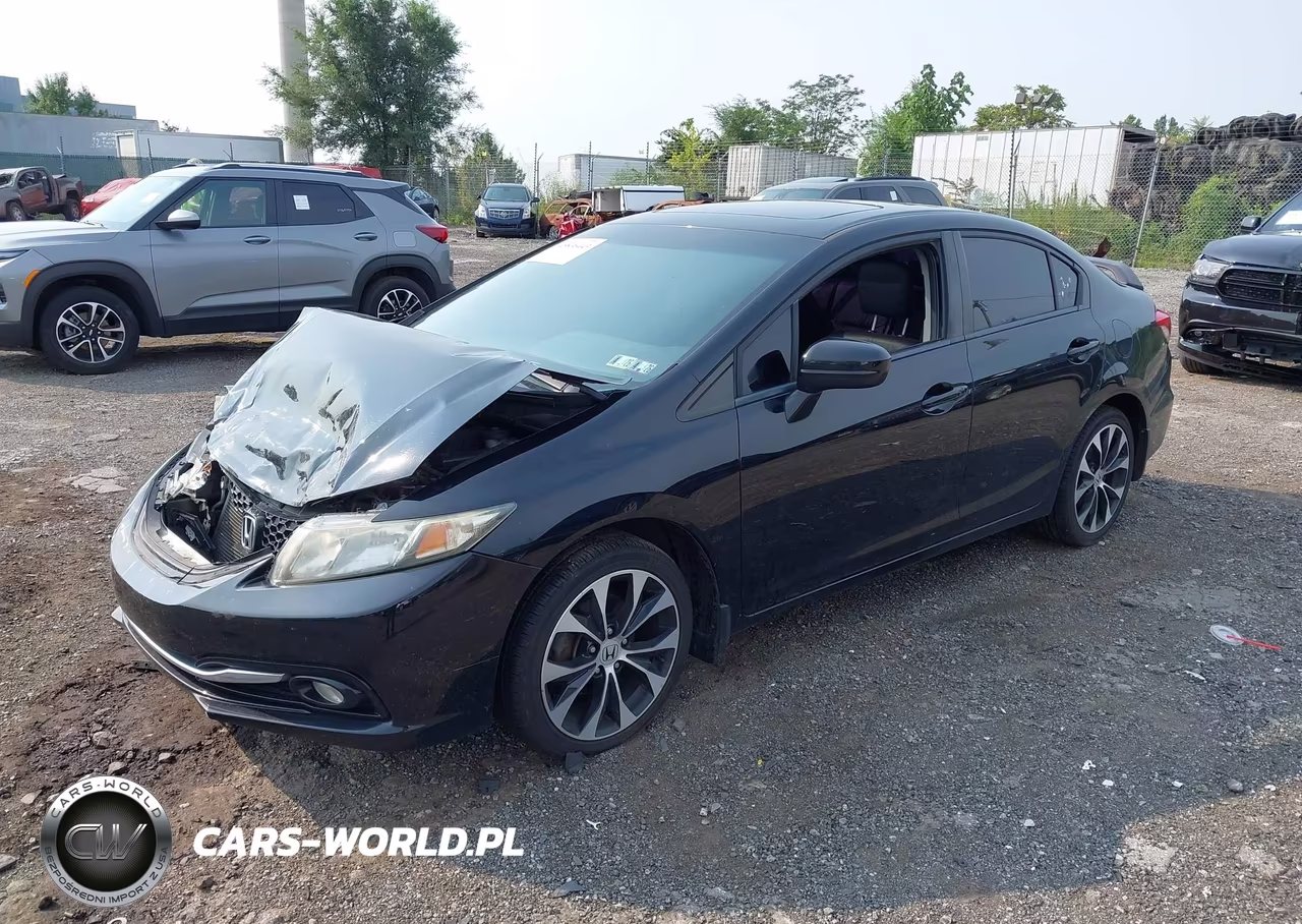 2014 Honda Civic Ex-L VIN:19XFB2F95EE251066 - 2