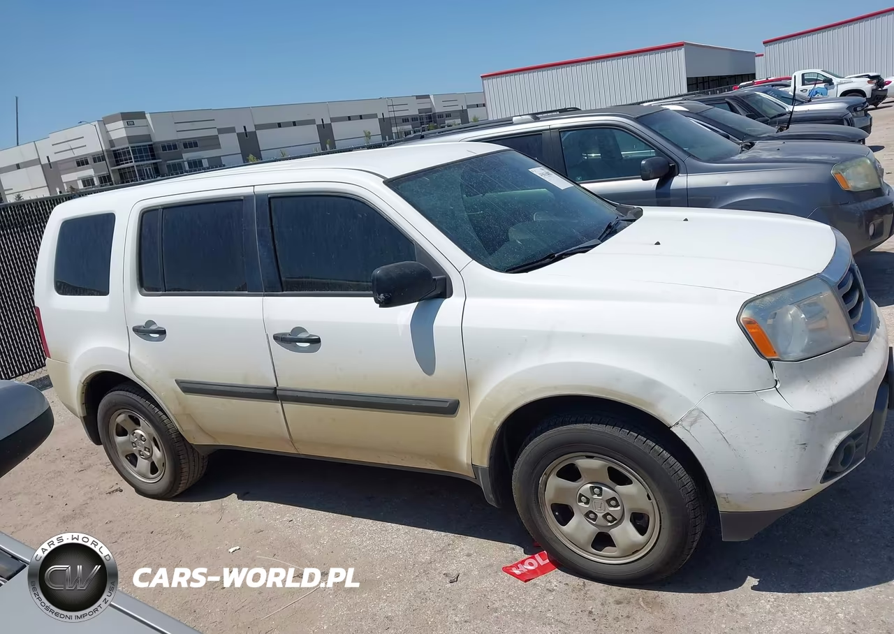 2013 Honda Pilot Lx VIN:5FNYF3H2XDB035578 - 13