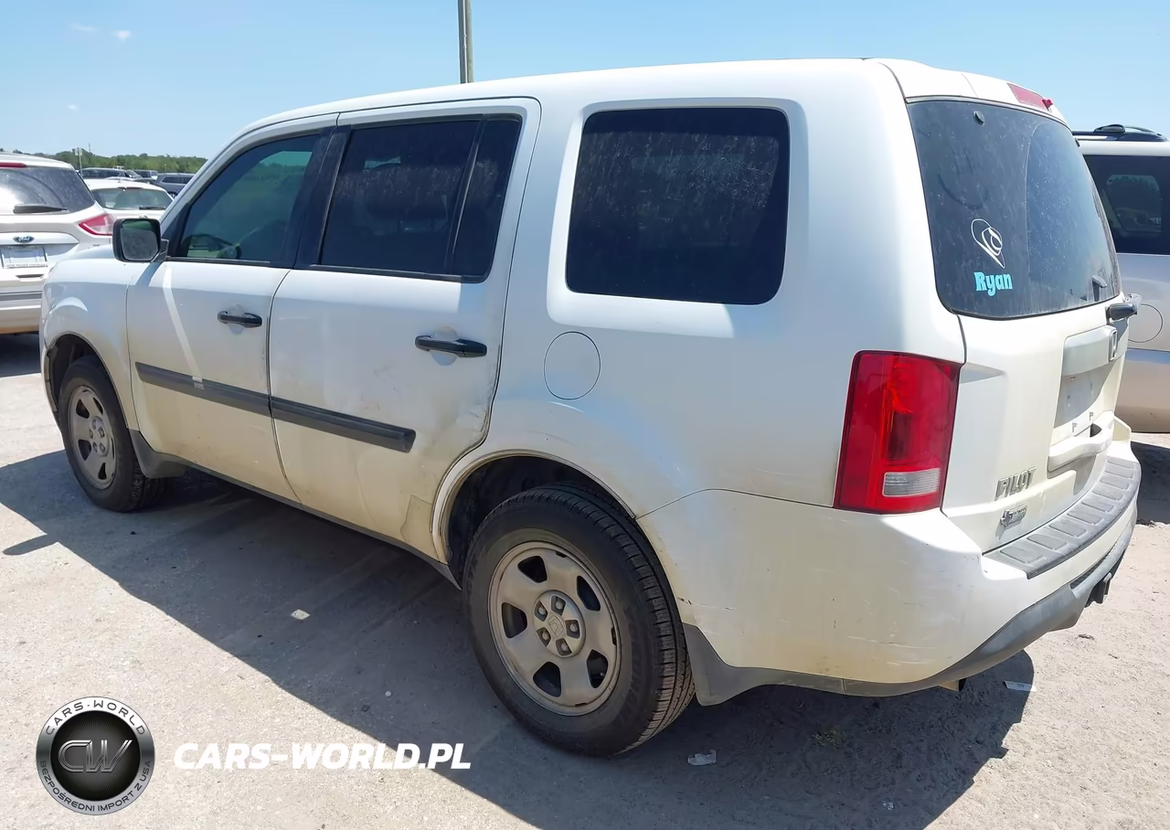 2013 Honda Pilot Lx VIN:5FNYF3H2XDB035578 - 3