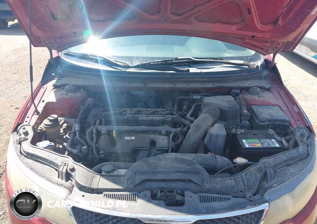 2010 Kia Forte Ex VIN:KNAFU4A24A5115675 - 10