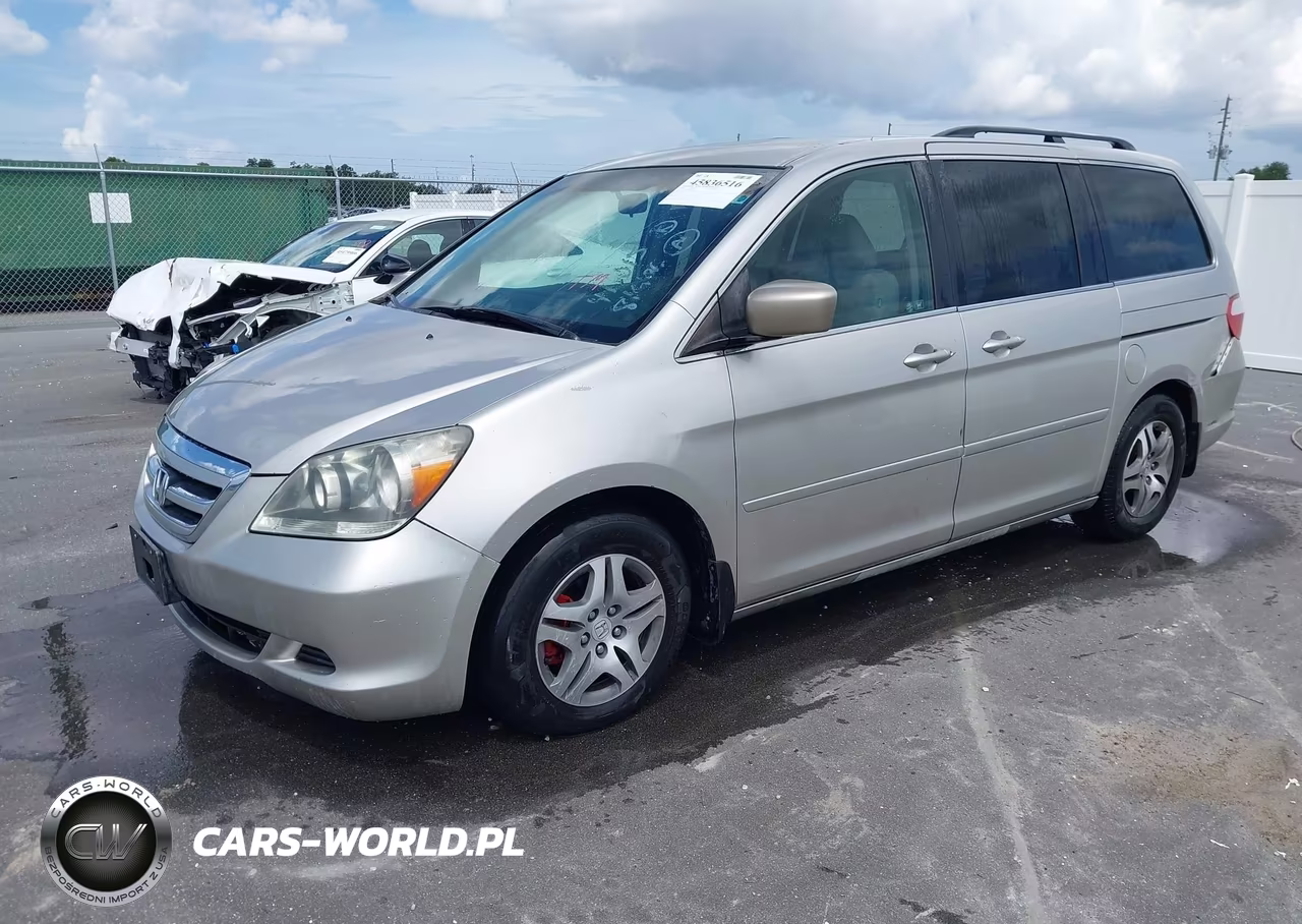 2007 Honda Odyssey Ex VIN:5FNRL38427B411015 - 2