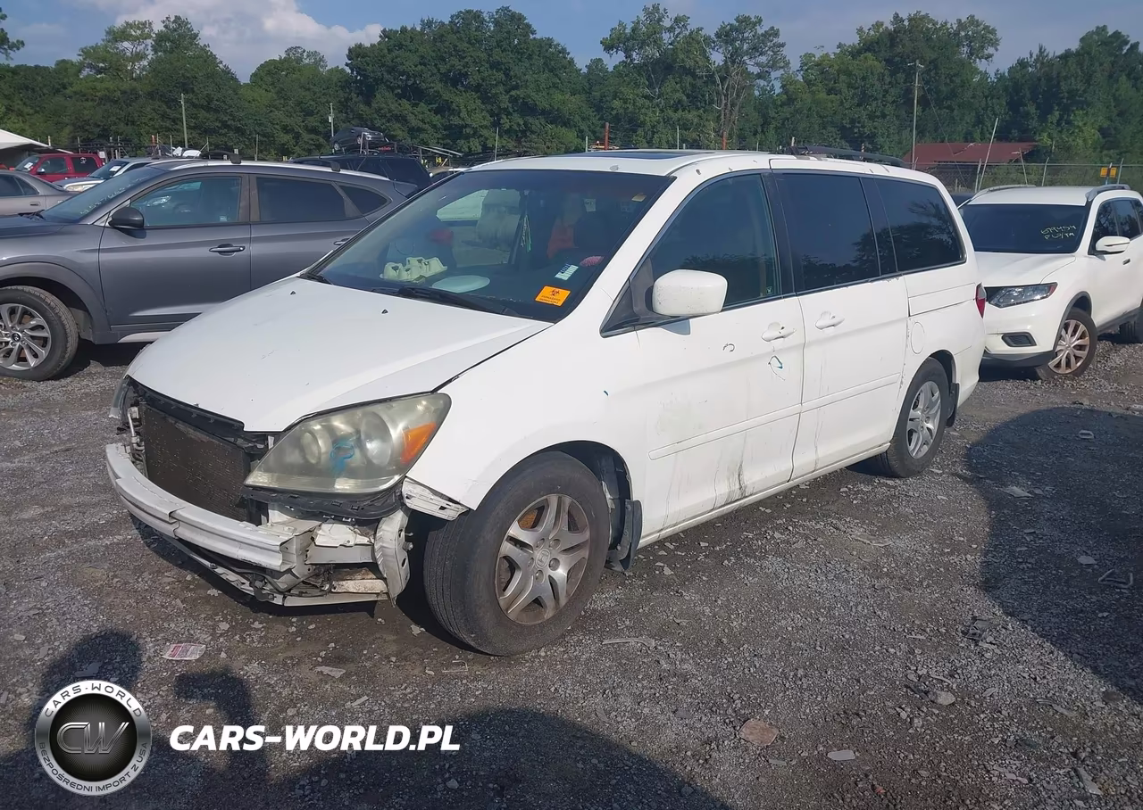 2007 Honda Odyssey Ex-L VIN:5FNRL387X7B432107 - 2