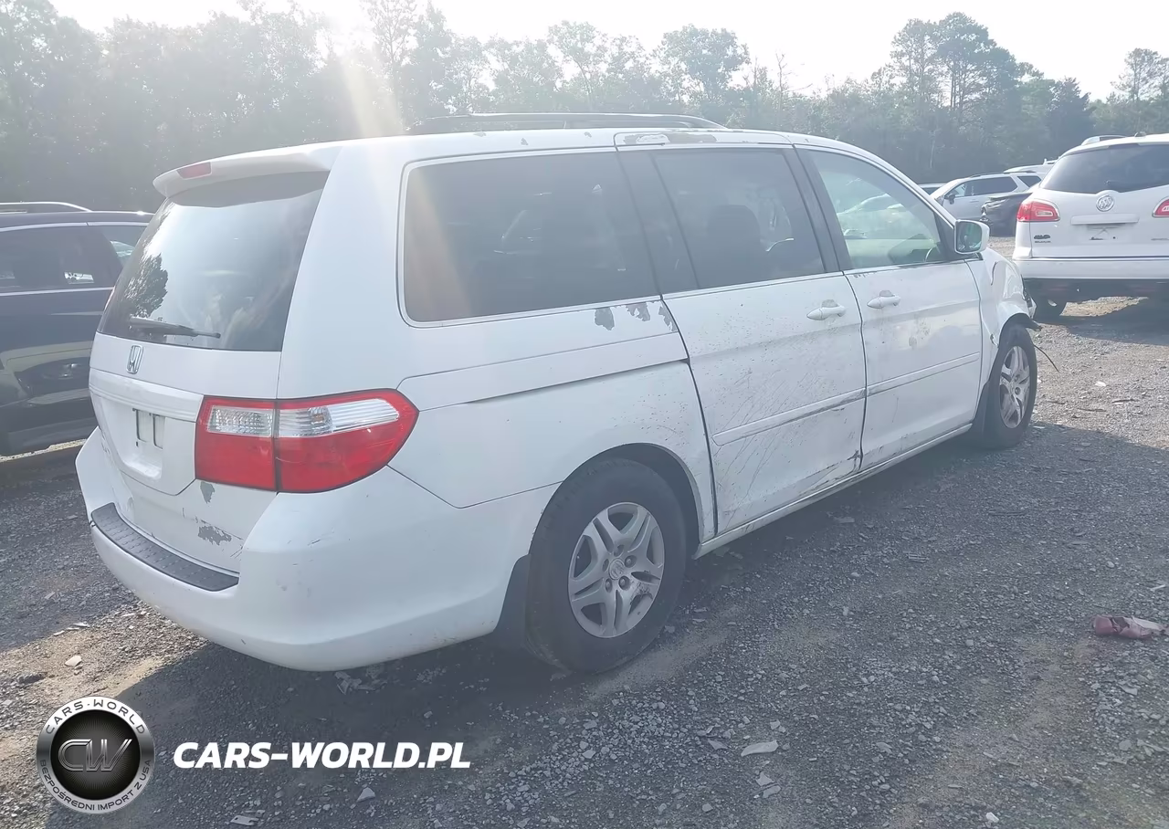2007 Honda Odyssey Ex-L VIN:5FNRL387X7B432107 - 4