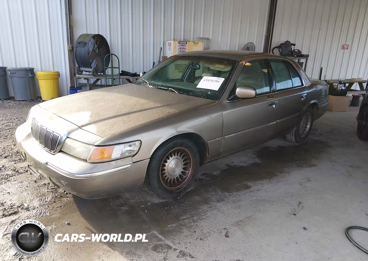 2002 Mercury Grand Marquis Ls VIN:2MEFM75W72X645090 - 2