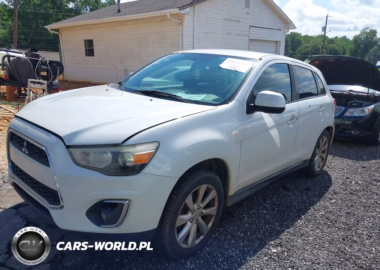 2014 Mitsubishi Outlander Sport Es VIN:4A4AP3AU3EE032737 - 2