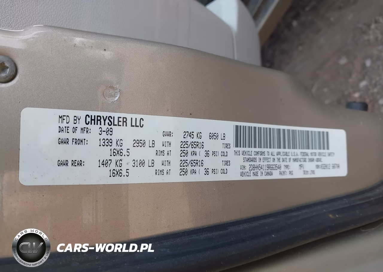 2009 Dodge Grand Caravan Sxt VIN:2D8HN54119R663540 - 9
