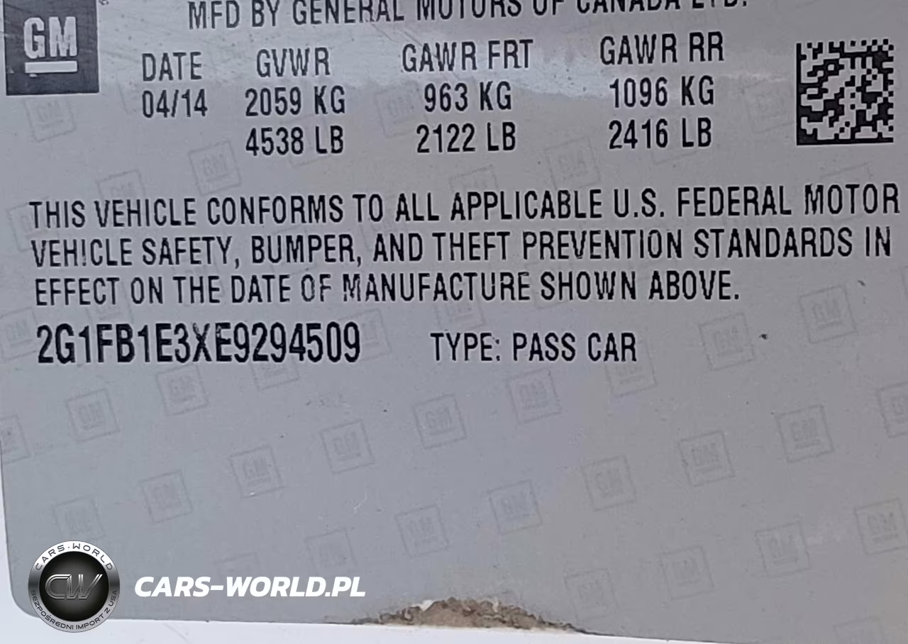 2014 Chevrolet Camaro 1Lt VIN:2G1FB1E3XE9294509 - 9