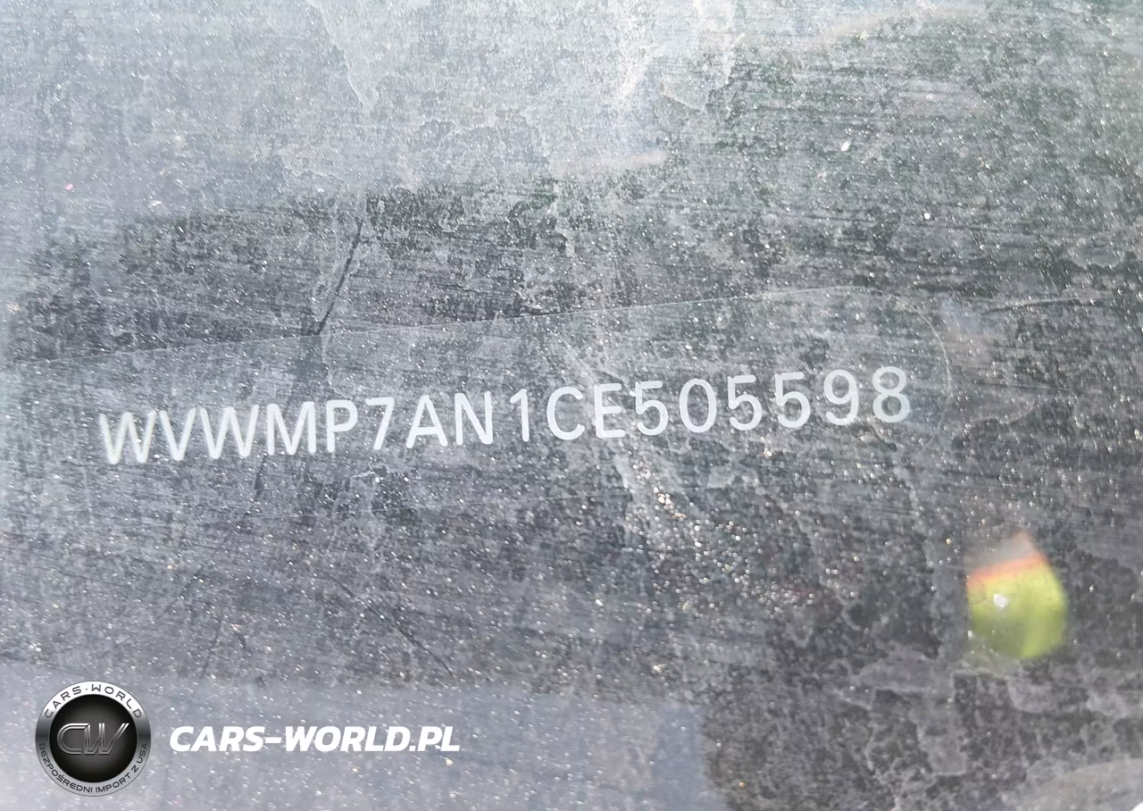 2012 Volkswagen Cc Sport VIN:WVWMP7AN1CE505598 - 9