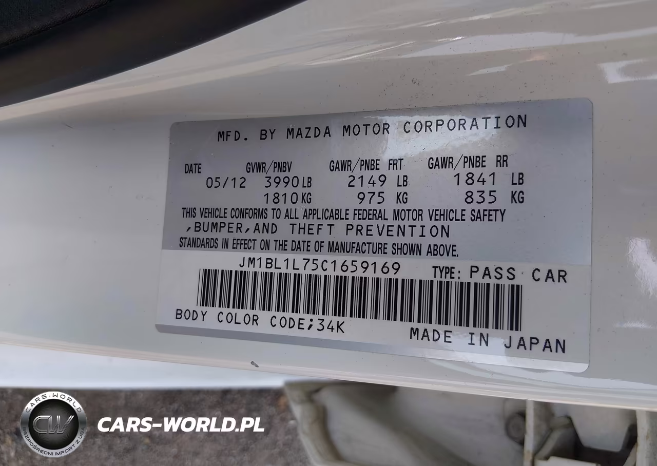 2012 Mazda Mazda3 I Touring VIN:JM1BL1L75C1659169 - 9