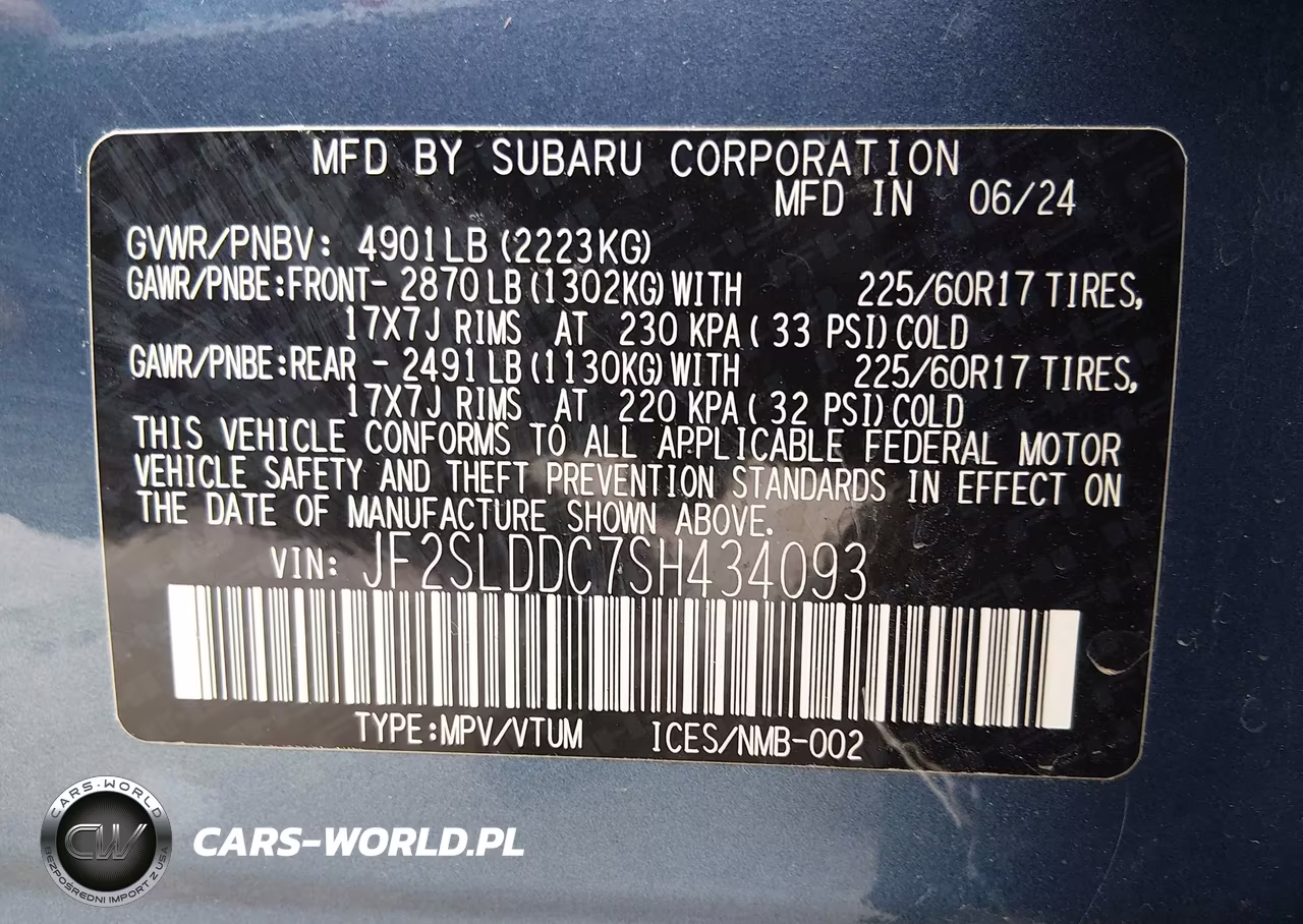 2025 Subaru Forester Premium VIN:JF2SLDDC7SH434093 - 9