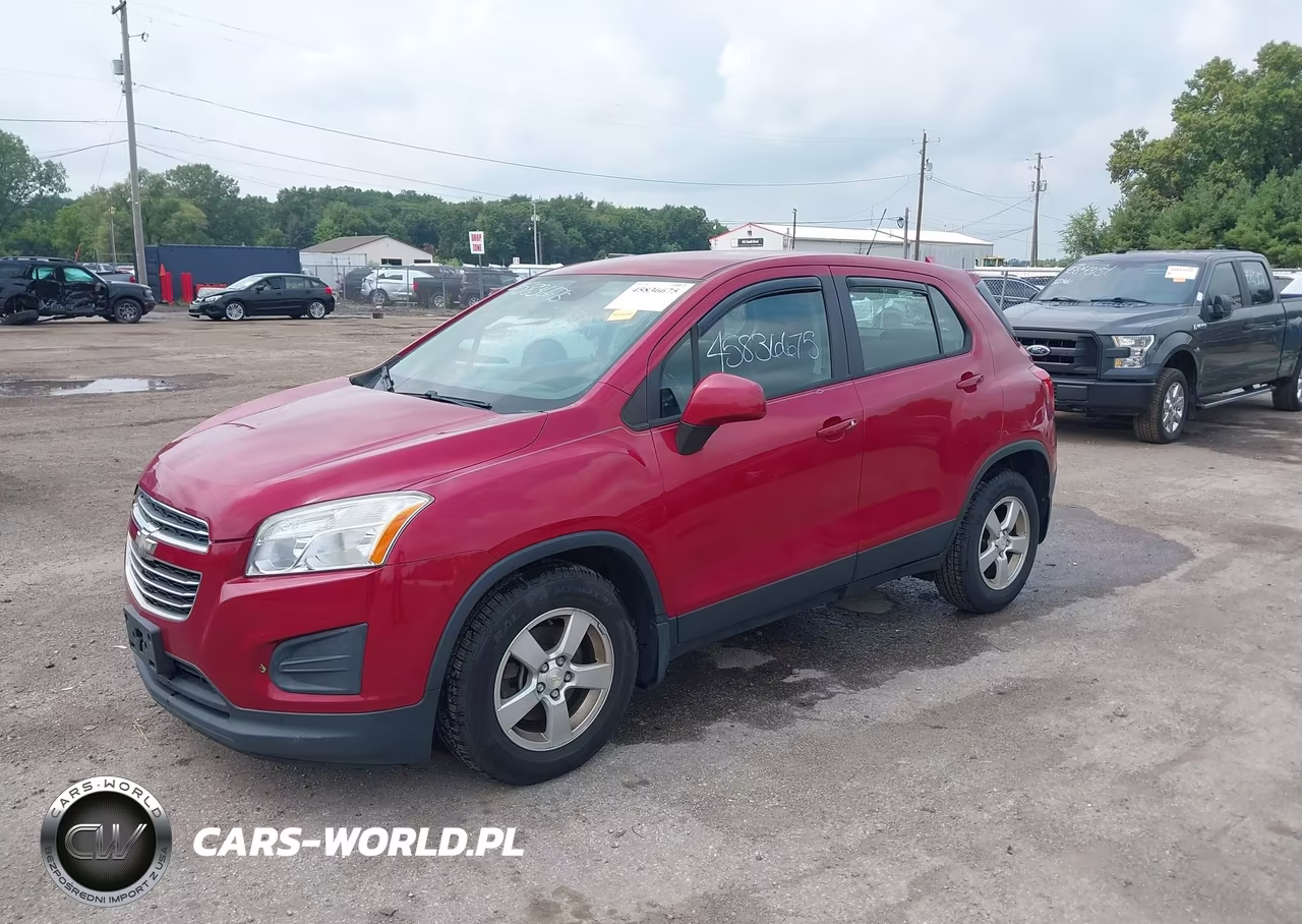 2015 Chevrolet Trax Ls VIN:KL7CJPSB6FB134667 - 2
