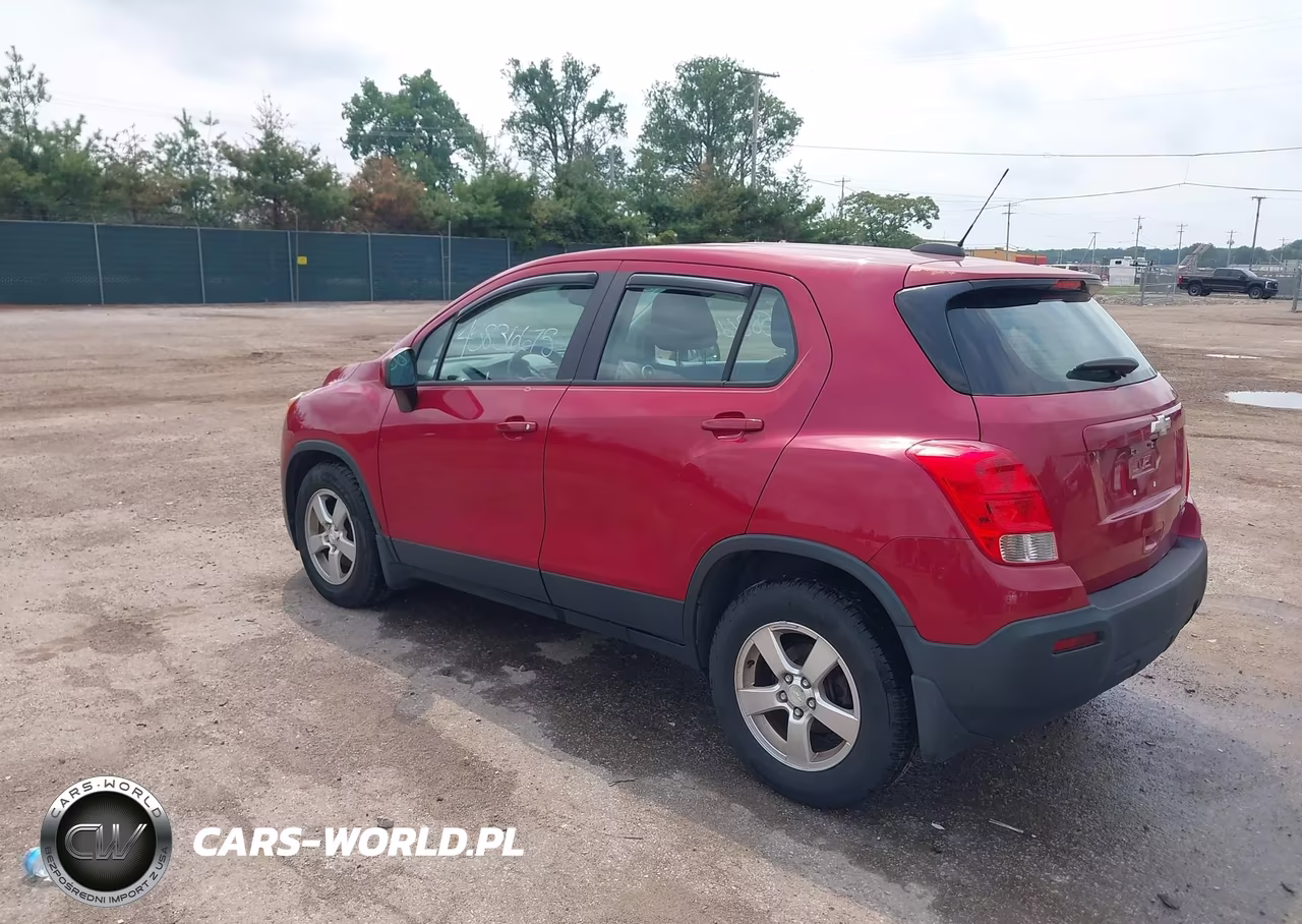 2015 Chevrolet Trax Ls VIN:KL7CJPSB6FB134667 - 3