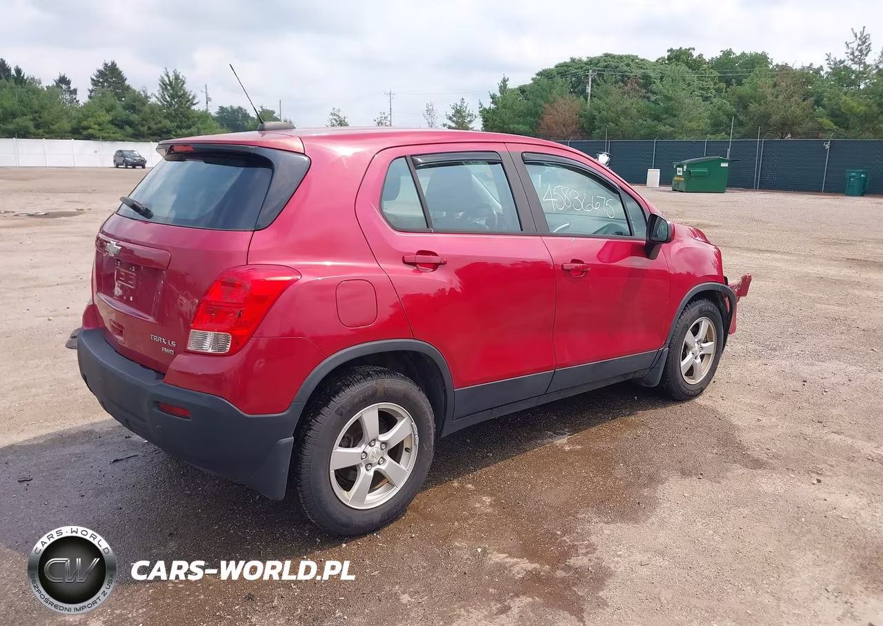 2015 Chevrolet Trax Ls VIN:KL7CJPSB6FB134667 - 4