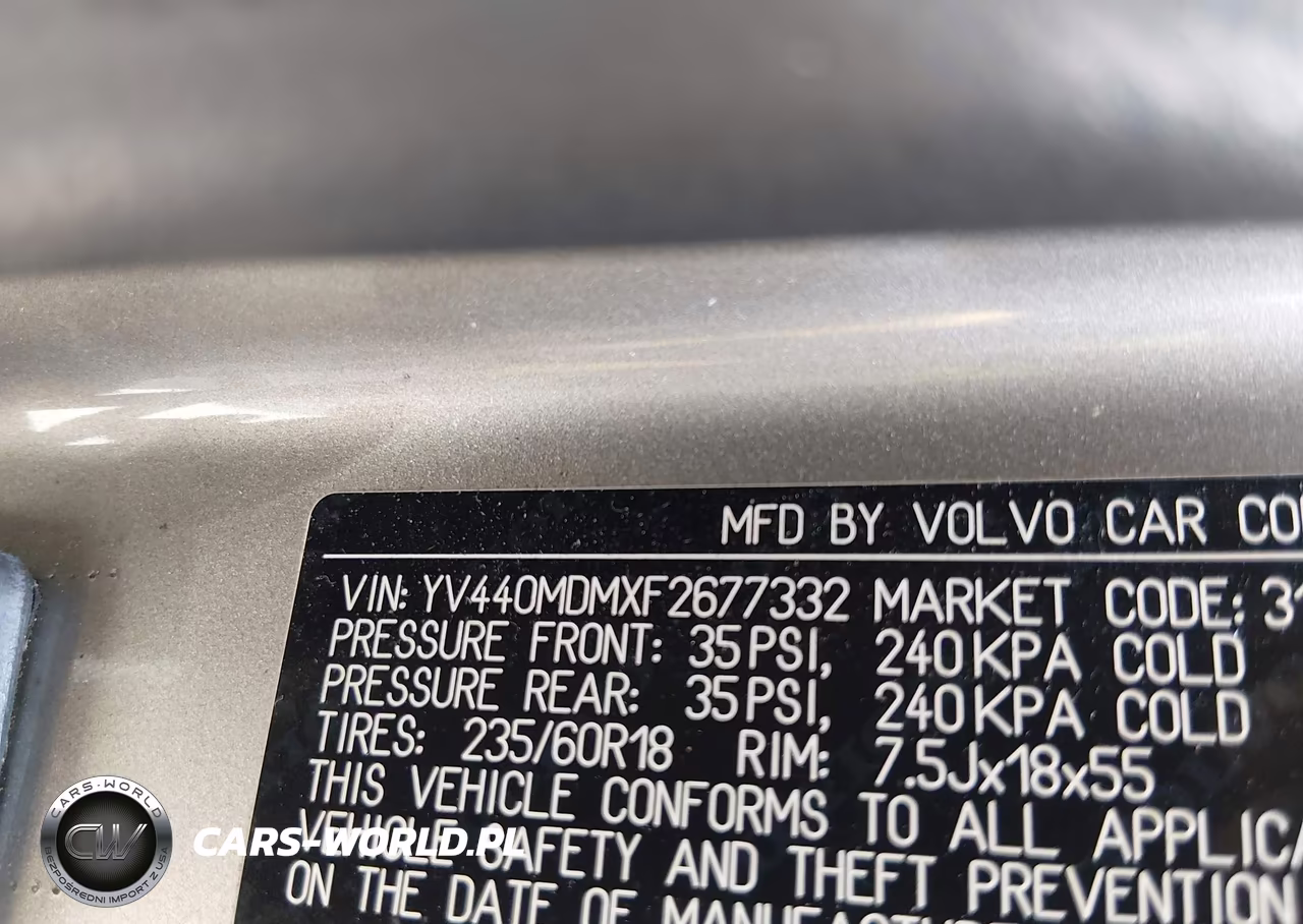 2015 Volvo Xc60 T5 Platinum VIN:YV440MDMXF2677332 - 9