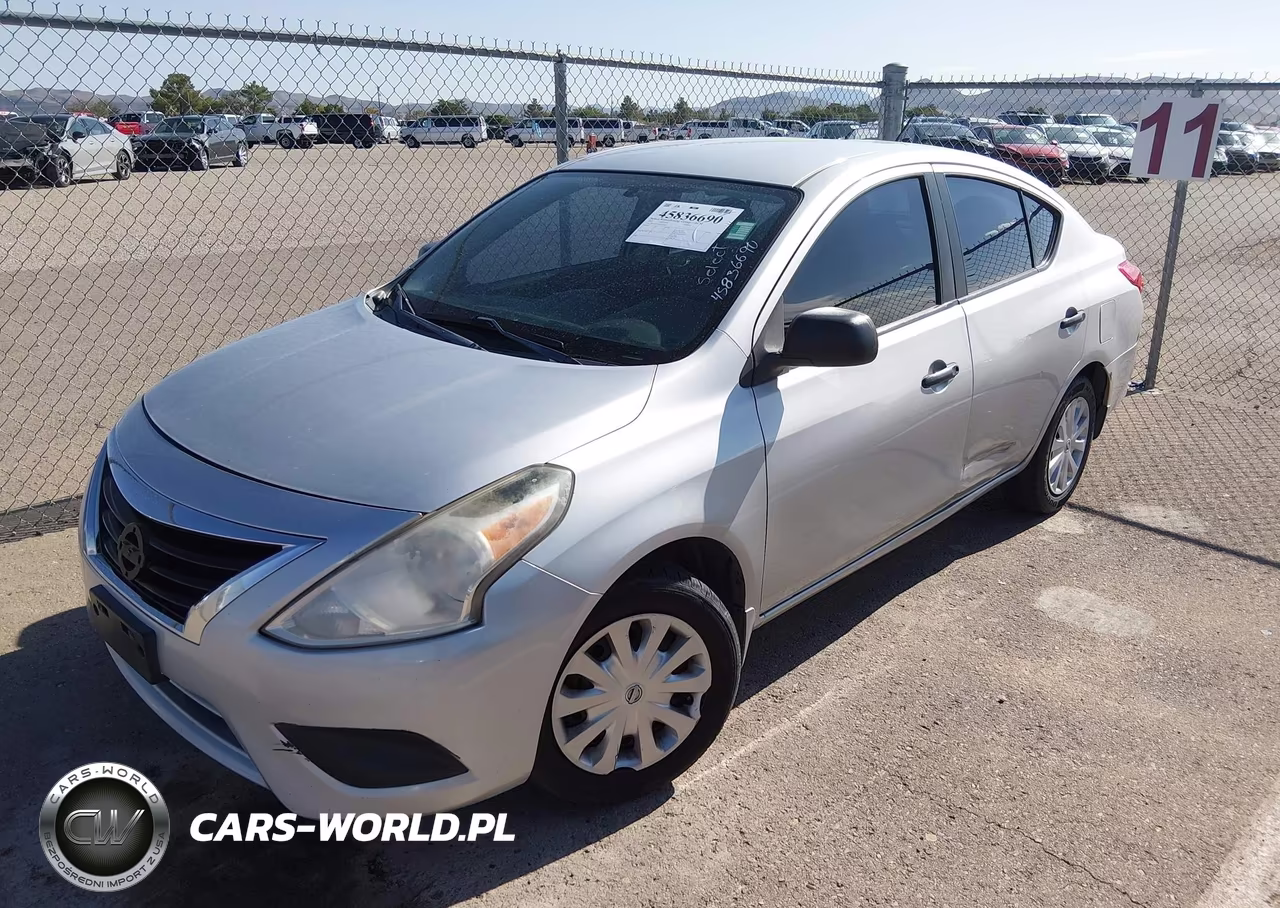 2015 Nissan Versa 1.6 S VIN:3N1CN7AP8FL875327 - 2
