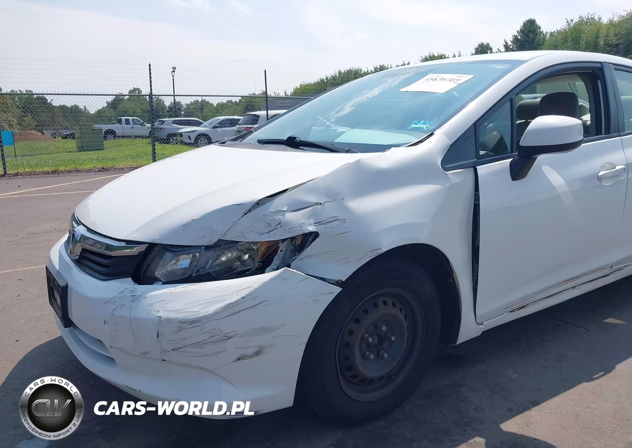 2012 Honda Civic Lx VIN:2HGFB2F5XCH330393 - 6