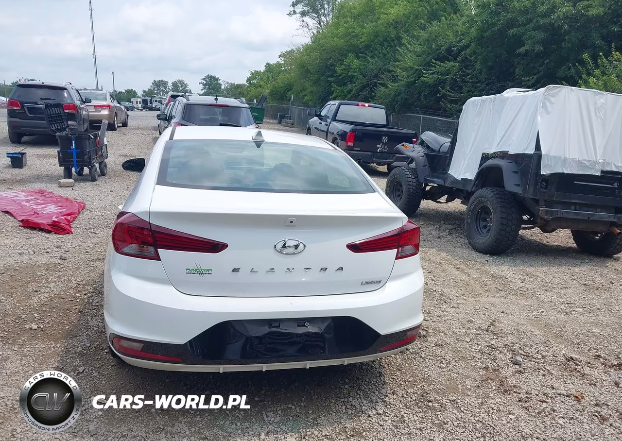 2019 Hyundai Elantra Limited VIN:5NPD84LFXKH454764 - 17