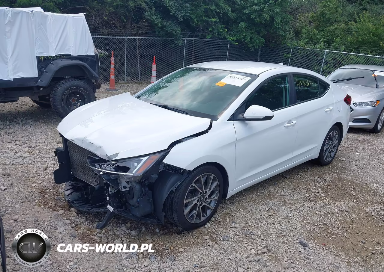2019 Hyundai Elantra Limited VIN:5NPD84LFXKH454764 - 2