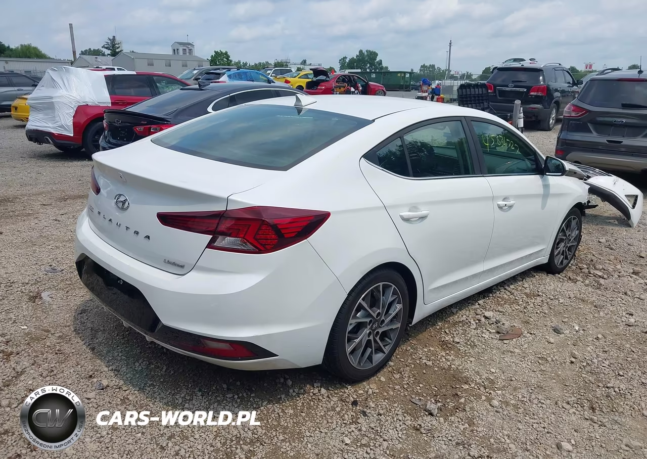 2019 Hyundai Elantra Limited VIN:5NPD84LFXKH454764 - 4